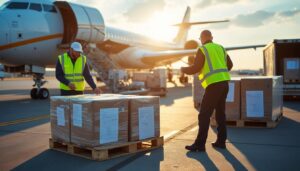 Comment fonctionne la douane lors du transit aérien des marchandises ?