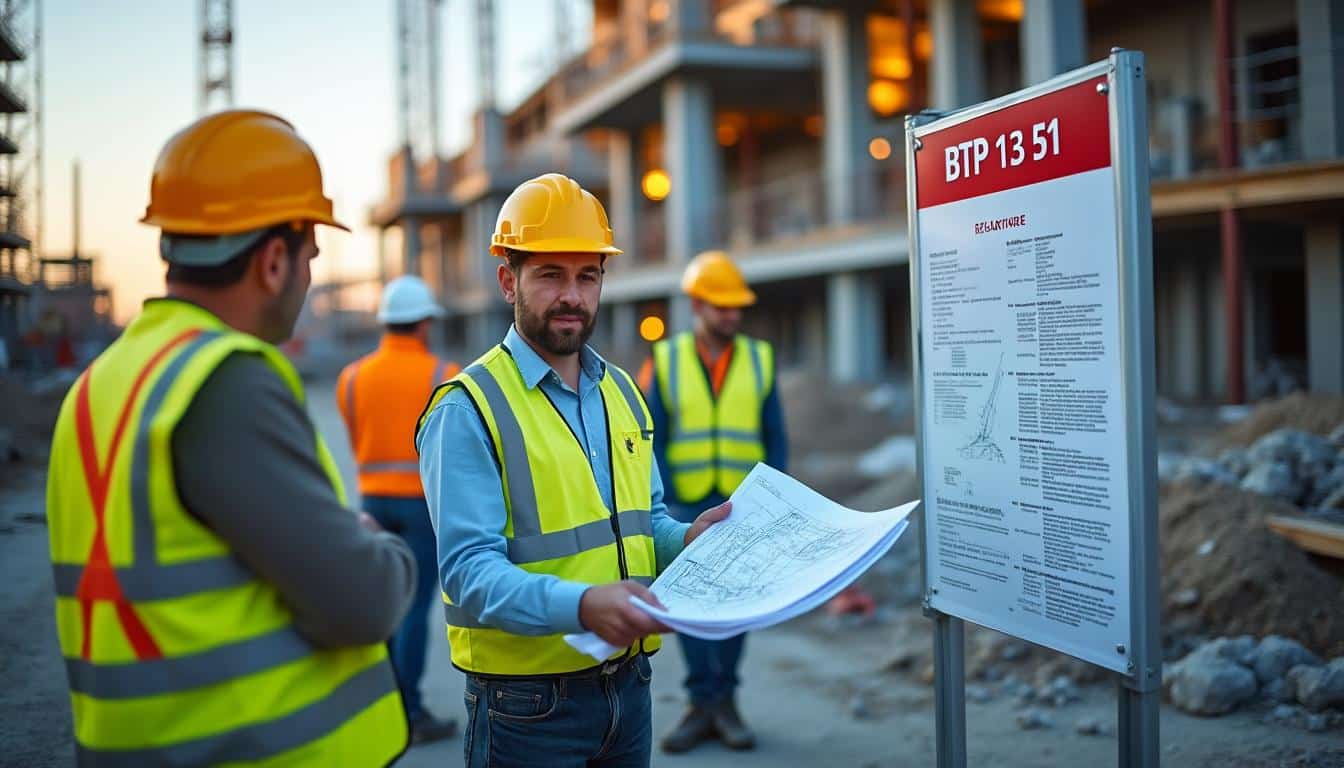 Illustration: Comprendre la catégorie du BTP 1 3 51 et son cadre légal