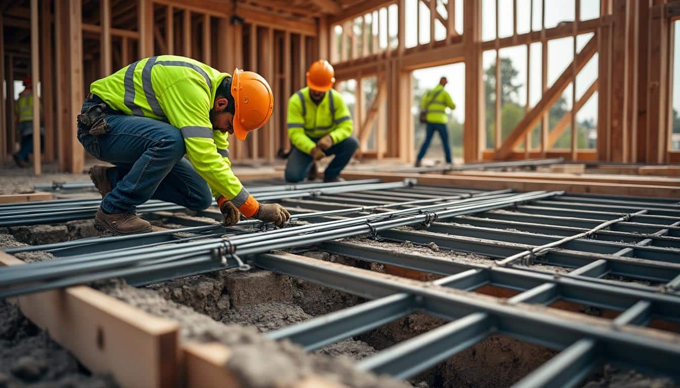 Illustration: Comprendre le rôle essentiel des armatures dans le béton du BTP