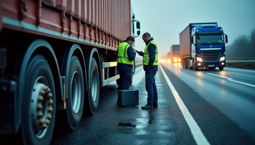 Les contrôles douaniers et la sécurité dans le fret routier