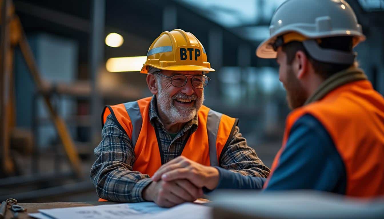 Illustration: Comprendre la prime de départ à la retraite dans le secteur du BTP