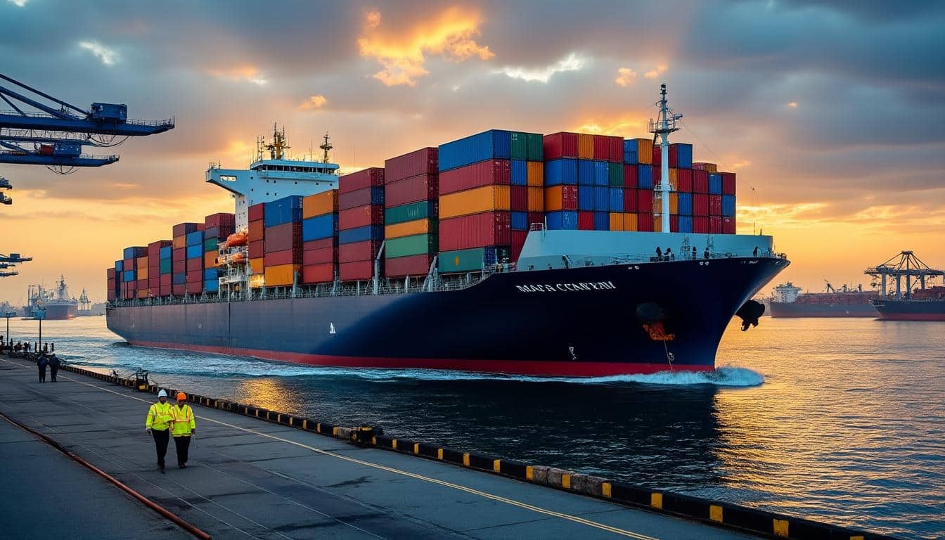 Illustration: Pourquoi la taille du porte-conteneur est-elle un enjeu majeur pour le transport maritime ?