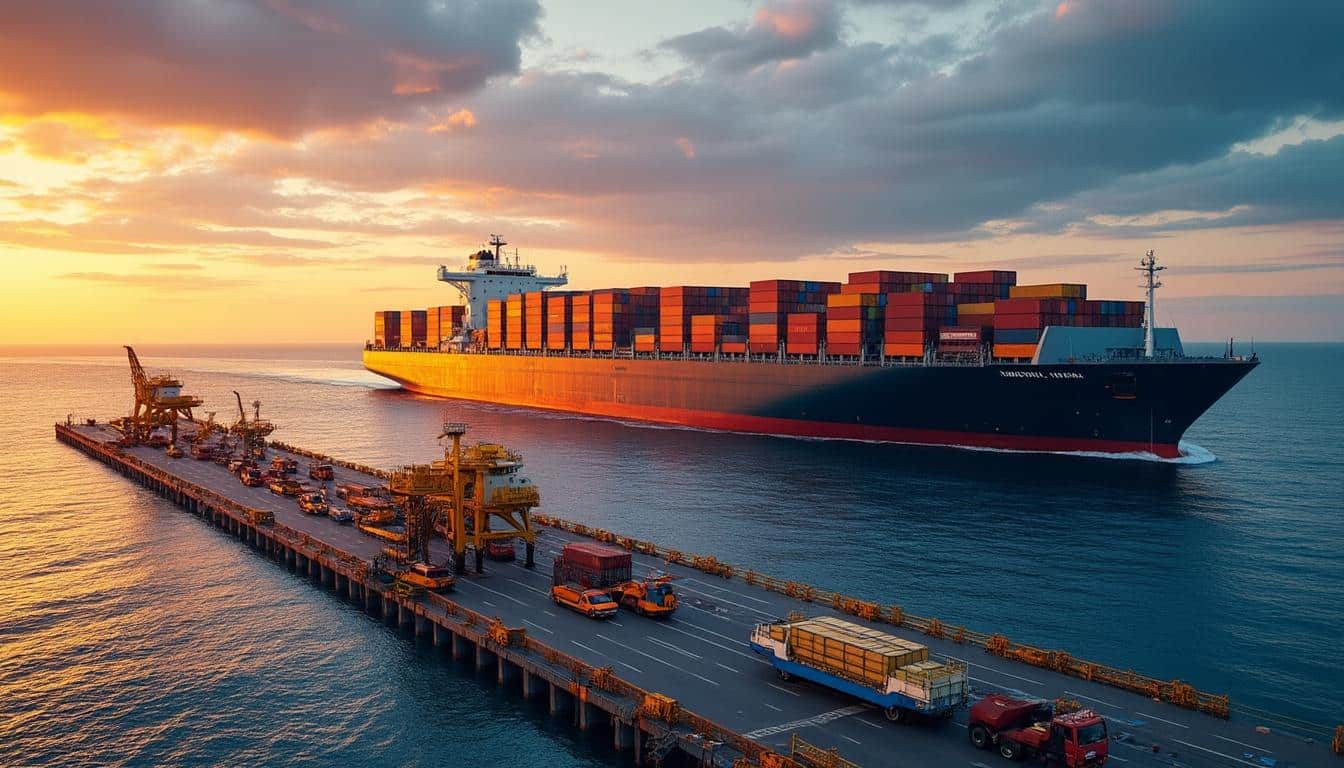 Illustration: Quelles sont les tailles et dimensions standards des porte-conteneurs ?