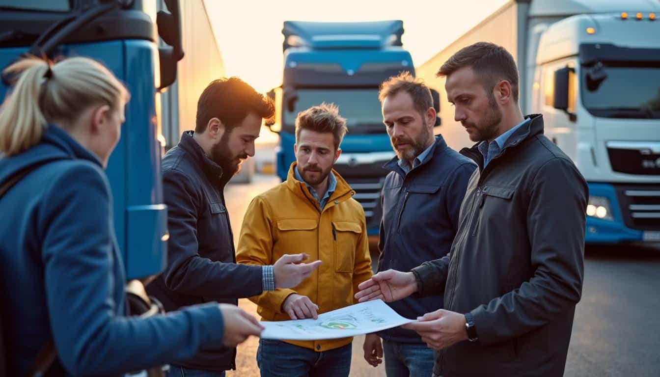 Illustration: Comment un groupe expert en transport routier à Lyon se distingue