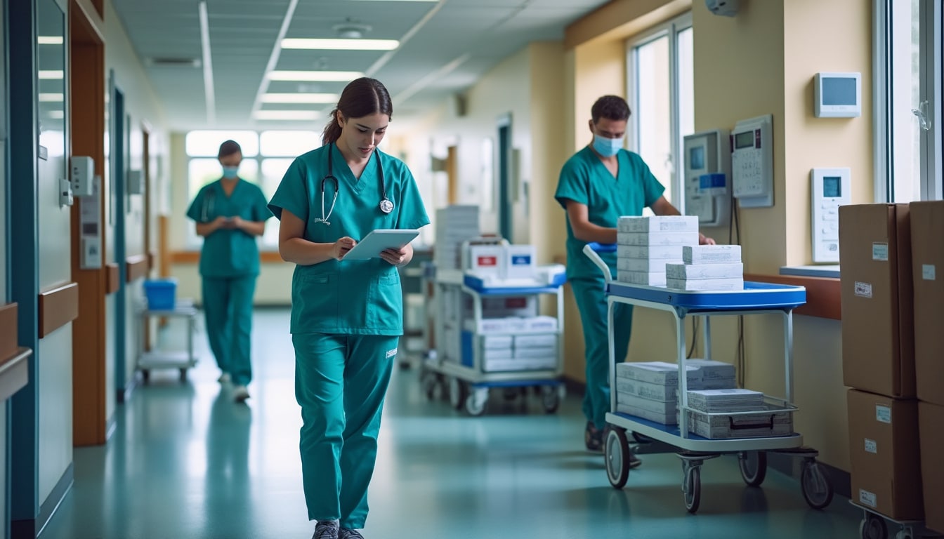 Illustration: Comprendre la logistique au cœur de l’organisation hospitalière