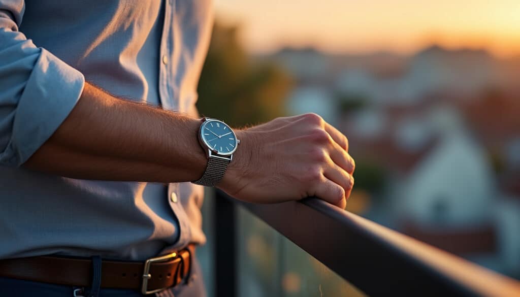 Montre bracelet acier : élégance et robustesse au quotidien